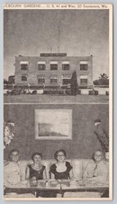 Sturtevent Wisconsin Kilbourn Gardens Restaurant & Cocktail Bar WI Postcard picture