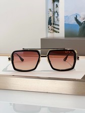 Dita HYPERLUX-1000 DTS470 Sunglasses Gold Black Titanium Brown Lens 58-15 picture