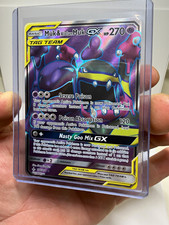2019 Pokemon Muk & Alolan Muk GX 196/214 Full Art Ultra Rare Unbroken Bonds picture