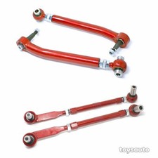 Godspeed 4pc Front Tension+Lower Control Arm for Genesis Coupe 09-16 *Adjustable picture