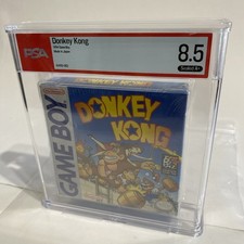Donkey Kong (Game Boy, 1994) Brand New Sealed 8.5 A+ PSA Grade  picture