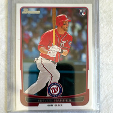 Topps 2012 Bowman Draft Picks & Prospects Bryce Harper RC #10 Nationals Rookie picture
