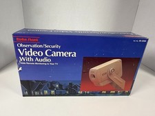 Vintage Radio Shack 49-2550 Security Video Camera w/ Audio Box CCD picture