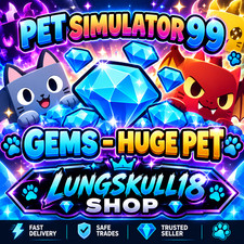 PET SIMULATOR 99 - PS99 - PET SIM 99 | Gems - Huge | Cheap + Fast Delivery picture