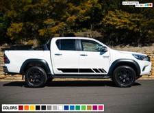 Sticker Stripe for Toyota Hilux flare Pickup facelift TruckMasters Ox SR5 AN120 picture