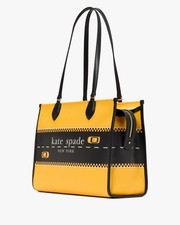 NWT Kate Spade New York Manhattan Taxi Large Market Tote Bag-Brand New With Tags picture