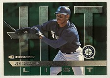 Ken Griffey Jr 1997 Donruss Hit List #399 - Seattle Mariners picture