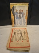 Vintage McCalls 3482 COAT DRESS TOP & PANTS Sewing Pattern SIZE 12 Bust 34 UNCUT picture