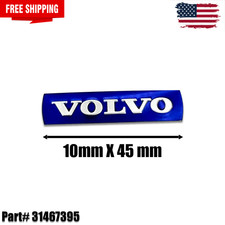 Genuine Volvo S80 S60 V40 V60 XC60 XC7 Steering Wheel Emblem (46x10mm) 31467395 picture