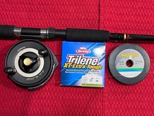 Shimano Moocher Plus 4000GT Zebco Rhino 8'6 2pc Downrigger Salmon Kokanee Combo picture