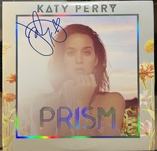 Signed Katy Perry Prism Vinyl Record. First Pressing 2013 Album LP Autographed picture