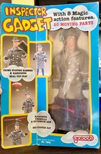 Vintage 1983 Galoob Inspector Gadget Action Doll #7505 Box Accessories RARE picture