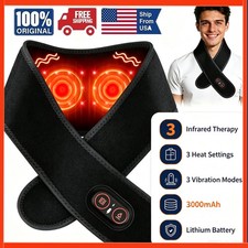 Electric Heating Neck and Shoulder Pad Warmer Heated Neck Wrap for Pain Relief picture