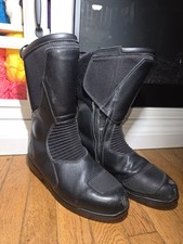 BMW Motorrad AllRound Gore Tex Motorcycle Boots Women's Black Size 9 picture