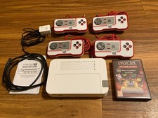 Evercade VS Console Bundle 4 Controllers Mega Cat 1 12 Hidden Games Tested picture