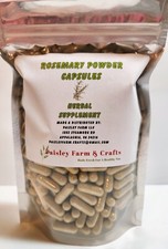 Rosemary Capsules - Made Fresh on Demand - Made in US picture