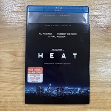 Heat - 1995 - Director's Definitive Edition (Blu-ray, 2017, 2 Disc) w/ Slipcover picture