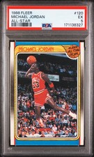 1988-89 Fleer #120 Michael Jordan PSA 5 171138327 picture