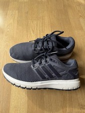 Adidas Men's Cloudfoam Sneakers Shoes Blue Running Excellent Condition picture