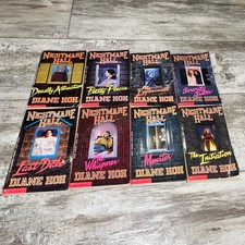 Nightmare Hall Diane Hoh Lot of 8 Paperbacks + 1 Goosebumps READ DESCRIPTION  picture