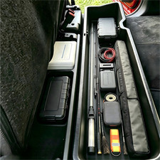 Upgraded Under Seat Underseat Storage Box For 2015-2025 Ford F150 SuperCrew Cab picture