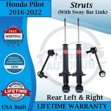 KYB OEM Rear Struts W/Sway Bar  Links For 2016-2022 Honda Pilot 10 Year Warranty picture