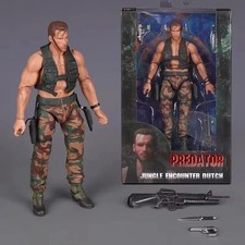 NECA Predator Jungle Disguise Dutch 30th Anniversary Figure New *EXACT SHIPPING picture