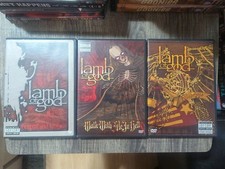 LAMB OF GOD Lot of 3 DVDs Terror and Hubris, Walk With Me in Hell & Killadelphia picture