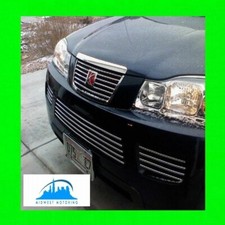 2006-2007 SATURN VUE CHROME TRIM FOR UPPER/LOWER GRILL GRILLE 5YR WARRANTY 06 07 picture