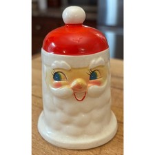 Vintage 1962 Holt Howard Santa Head Bell Japan MCM Christmas Kitsch Decor picture