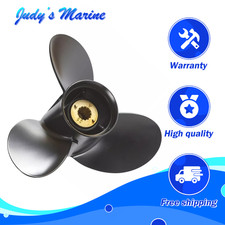 10 3/4 X 12 Aluminum Boat Propeller Fit Mercury Engine 25-70HP 13Spline Tooth RH picture