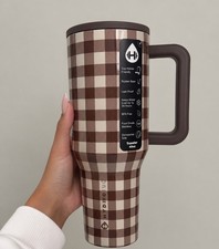 HydroJug X ACTA LIMITED EDITION 40oz Traveler Brown Coconut Gingham picture