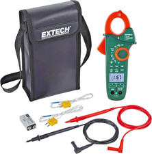Extech EX623: 400A Dual Input AC/DC Clamp Meter + NCV + IR Thermometer picture