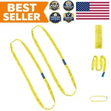High-Strength 6Ft Polyester Sling - Endless Design for Heavy Lifting - 2 Pack picture