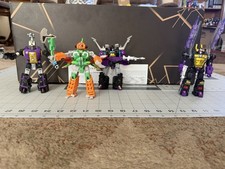 Transformers Insecticons Legacy Kickback,Bombshell, Shrapnel & AOTP Venin Toyhax picture