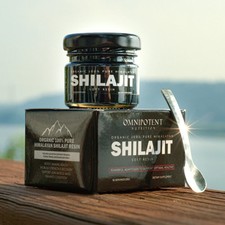 Organic 100% Pure HIMALAYAN Shilajit Resin: 25 GRAMS + Measuring Spoon picture