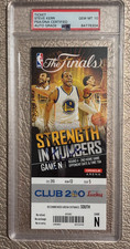 STEVE KERR AUTO GOLDEN STATE WARRIORS 2015 NBA FINALS TICKET PSA DNA  10 GEM MT picture