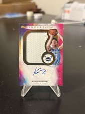 KON KNUEPPEL 2025-26 TOPPS INCEPTION ROOKIE JUMBO JERSEY RELIC AUTO PINK RC /99 picture