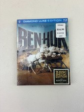 Ben-Hur Blu-ray 3-Disc 2014 Diamond Luxe Edition Brand New picture