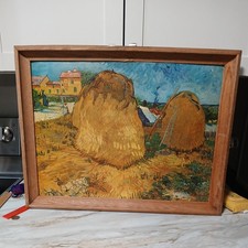 Hand-painted Oil Painting Vincent van Gogh Reproduction  Haystacks in Provence  picture