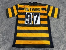CAM HEYWARD Pittsburgh Steelers SIGNED Autograph Football Jersey JSA COA XL picture