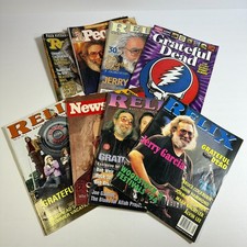 Jerry Garcia Grateful Dead Magazines Rolling Stone Newsweek Relix Lot of 8 picture