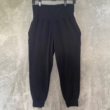 Athleta Cruise Jogger in Powervita Black High Waist Pockets Womens Sz M picture