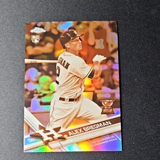 2017 Topps Chrome Baseball Alex Bregman Sepia Refractor #9 picture