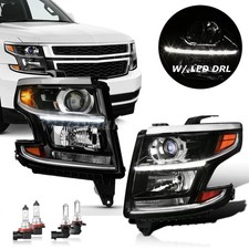 Headlight Pair For 2015-2020 Chevrolet Tahoe Suburban Left & Right Pair LH RH picture