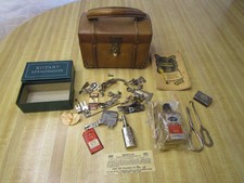 Vintage Sears Kenmore Sewing Machine Parts Kit Rotary Attachments, Oil, Tools + picture