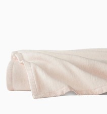 Sferra St. Moritz Pink King Blanket Plush 100% Combed Cotton Soft Portugal NEW picture