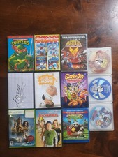 Huge Kids & Family Movie & Game Lot - 11 Items  picture