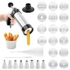 Professional Churro Maker Machine with 16 Discs & 8 Nozzles, 22*15*5.6cm picture