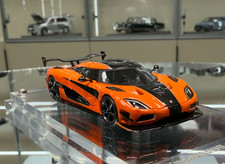 FH 1/64 Koenigsegg Agera RS Orange Diecast Car Model picture